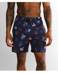Hurley - Cannonball Volley Stretch Swim Trunks - Lyst