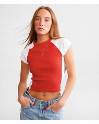 FITZ + EDDI - Color Block T-Shirt - Lyst