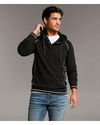 BKE - Mc Callum Thermal Henley Hoodie - Lyst
