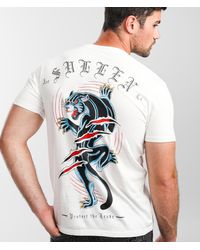 Sullen - Rip Panther T-shirt - Lyst