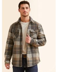 Outpost Makers - Plaid Shacket - Lyst