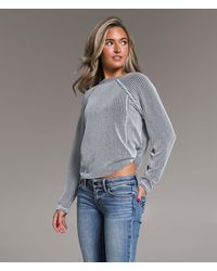 BKE - Textured Stripe Top - Lyst