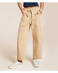 Risen - High Rise Barrel Stretch Pant - Lyst