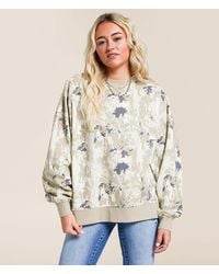 Gilded Intent - Camo Oversized Pullover - Lyst