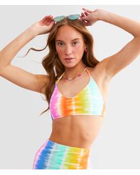 Hurley - Rainbow Ombre Swim Top - Lyst