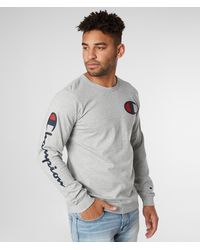 Champion Long-sleeve t-shirts for Men | Online Sale up to 70% off | Lyst