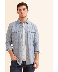 Gentry County - Southwestern Denim Standard Shirt - Lyst