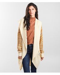 Daytrip - Cocoon Hooded Cardigan Sweater - Lyst