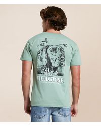 Fieldstone - Pointer Monochrome T-Shirt - Lyst