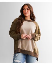 BKE - Pieced Pullover - Lyst