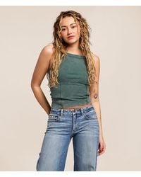 Gilded Intent - Washed Tank Top - Lyst