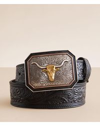 Ariat - Embossed Leather Belt - Lyst