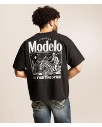 Changes - Modelo Framed Cowboy T-Shirt - Lyst