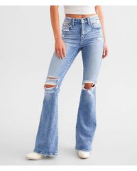 Flying Monkey - High Rise Flare Stretch Jean - Lyst