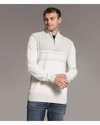 BKE - Ribbed Quarter Zip Sweater - Lyst