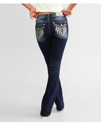 Miss Me - Low Rise Tailored Boot Stretch Jean - Lyst