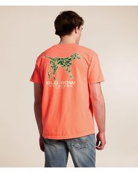 Old Row - Camo Pointer T-Shirt - Lyst