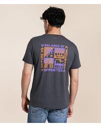 RVCA - Nate Harbor T-Shirt - Lyst