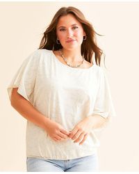 Daytrip - Textured Jacquard Top - Lyst