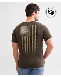 Ariat - Steel Bar Flag T-shirt - Lyst