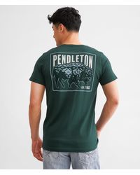 Pendleton - Bison Stamp T-shirt - Lyst