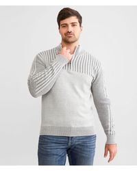 BKE - Plated Quarter Zip Sweater - Lyst