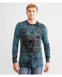 Affliction - American Customs Iron Pledge Reversible T-Shirt - Lyst