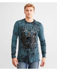 Affliction - American Customs Iron Pledge Reversible T-Shirt - Lyst