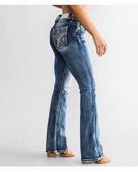 Miss Me - Mid-rise Tailored Boot Stretch Jean - Lyst