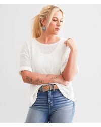 Daytrip - Nubby Sequin Top - Lyst