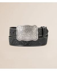 Ariat - Tooled Leather Belt - Lyst