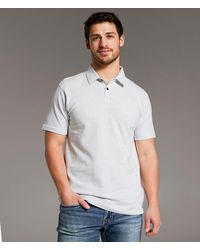 BKE - Herringbone Polo - Lyst