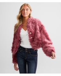 Free People - All Night Cropped Jacket - Lyst