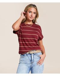 Blu Pepper - Striped Top - Lyst