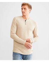 Outpost Makers - Textured Knit Henley - Lyst