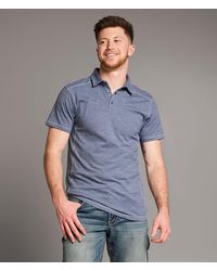 BKE - Marled Polo - Lyst