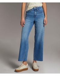 BKE - Billie Cropped Wide Leg Stretch Jean - Lyst