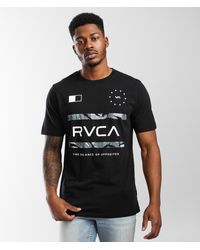 RVCA Jersey Mashup T-shirt - Black