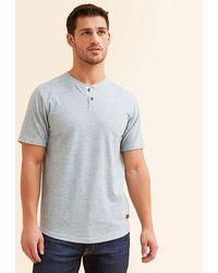 Outpost Makers - Brushed Knit Henley - Lyst