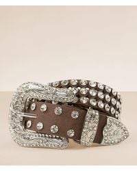 BKE - Laser Cut Leather Belt - Lyst