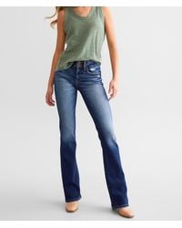 BKE - Stella Mid-rise Tailored Boot Stretch Jean - Lyst