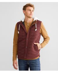 Outpost Makers - Hooded Puffer Vest - Lyst