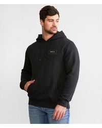 RVCA - Split Square Hooded Sweatshirt - Lyst