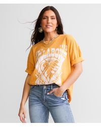 Billabong - From The Sun Oversized T-shirt - Lyst