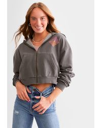 Hurley - In Balance Cropped Hoodie - Lyst