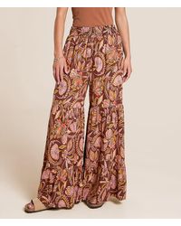 Angie - Floral Beach Pant - Lyst