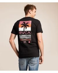 RVCA - Palm Stack T-Shirt - Lyst