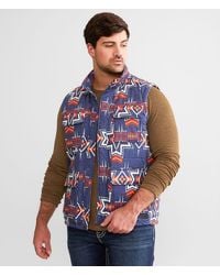 Rock & Roll Denim - Melange Puffer Vest - Lyst