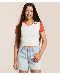FITZ + EDDI - Color Block T-Shirt - Lyst