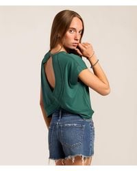 FITZ + EDDI - Open Back Top - Lyst